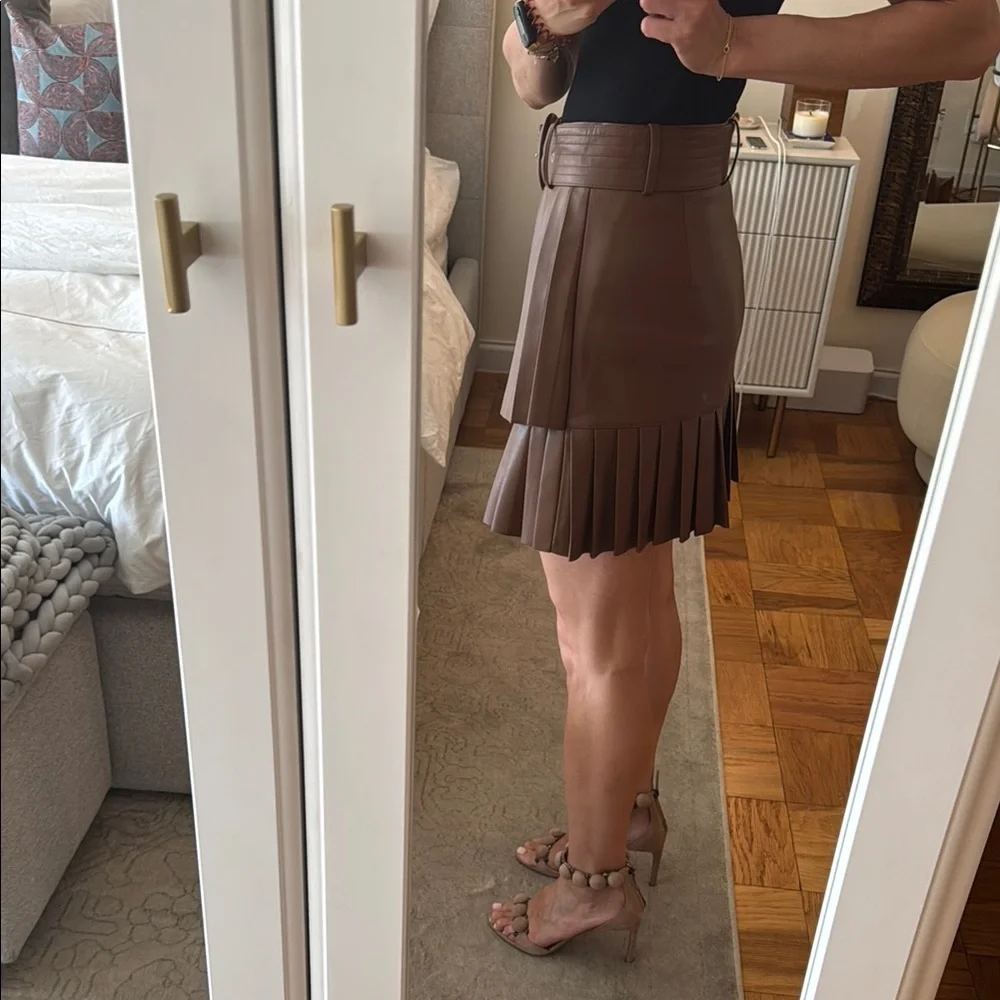 Zara structured pleated